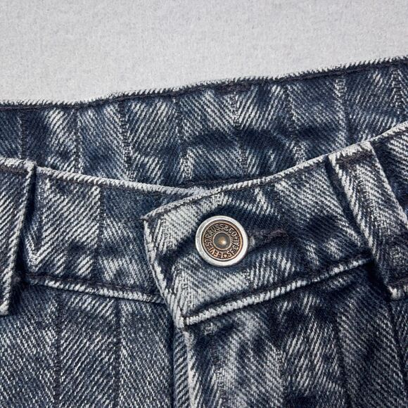 Vintage Levis Jeans Mens 31x30‎ Made In USA SilverTab 550 Herringbone 80s Acid - Picture 7 of 14